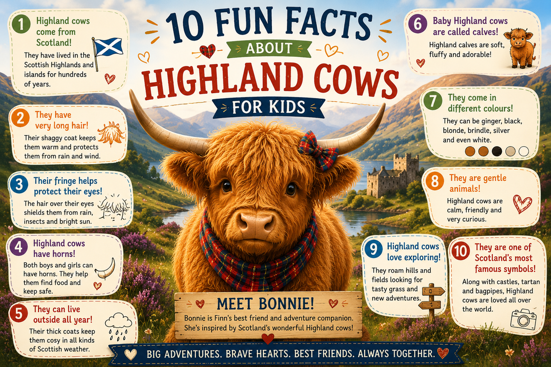 10 Fun Facts About Highland Cows for Kids